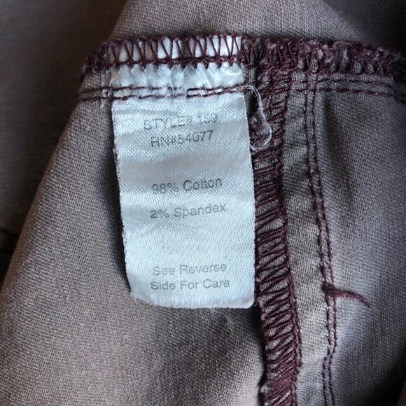 CAbi 159 Twilight Jegging Purple stretchy Skinny Pants - Picture 8 of 8